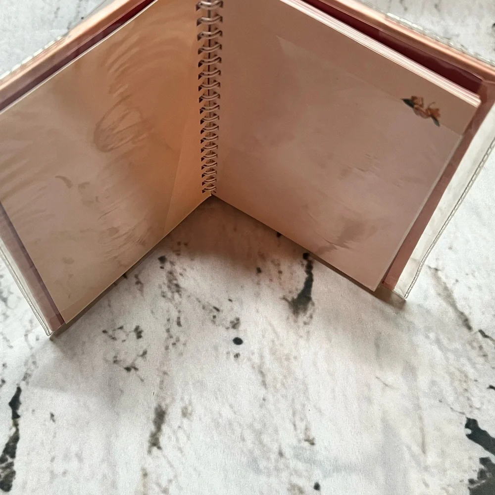 Pink Rose Coffee Table‎ Book Accent